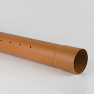 Brett Martin Perforated Sewer Pipe C/W Blown Socket